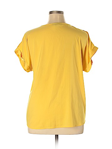 Ashley Stewart Short Sleeve Blouse (view 2)