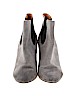 Banana Republic 100% Leather Gray Ankle Boots Size 7 - photo 2