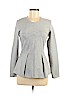 3.1 Phillip Lim Gray Long Sleeve Top Size 6 - photo 1