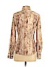Lucky Brand 100% Cotton Tan Long Sleeve Blouse Size S - photo 2