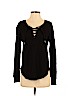 Splendid Black Long Sleeve Top Size S - photo 1
