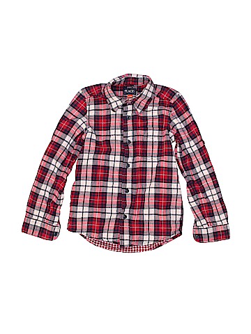 The Children's Place Long Sleeve Button-Down Shirt (view 1)