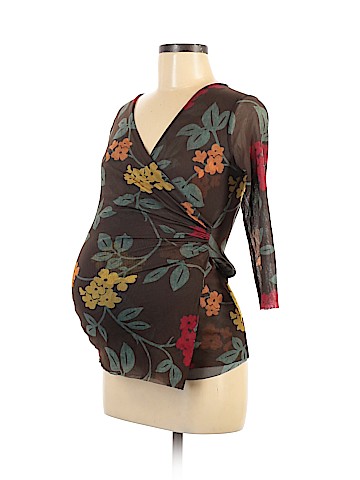 Sweet Pea for Mimi Maternity by Stacy Frati Long Sleeve Top (view 1)