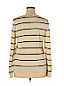 Banana Republic 100% Merino Wool Ivory Wool Pullover Sweater Size XL - photo 2