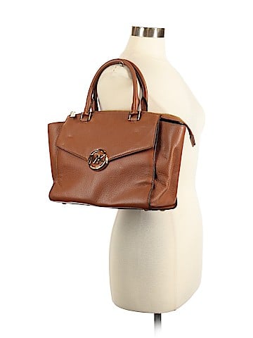 MICHAEL Michael Kors Leather Shoulder Bag (view 2)