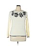 Elle Ivory Pullover Sweater Size XL - photo 1