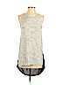 BCBGMAXAZRIA Gray Sleeveless Top Size S - photo 1