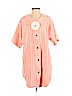 Stan Herman 100% Cotton Orange Casual Dress Size S - photo 1