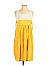 Zara 100% Viscose Yellow Casual Dress Size S - photo 1