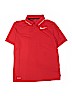 Nike 100% Polyester Red Short Sleeve Polo Size L (youth) - photo 1