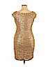 Lauren by Ralph Lauren 100% Nylon Tan Cocktail Dress Size 14 (petite) - photo 2