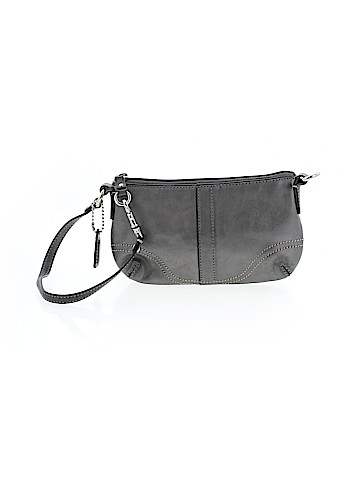 Coach Factory Leather Wristlet (view 1)