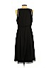 Ann Taylor 100% Polyester Black Casual Dress Size 12 (petite) - photo 2