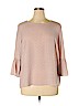 Elle Pink 3/4 Sleeve Blouse Size XL - photo 1