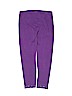 The Children's Place Solid Purple Leggings Size 7 - 8 - photo 2