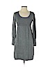 NY Collection Gray Casual Dress Size S (petite) - photo 1