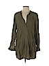 Erin Kleinberg Green Casual Dress Size S (petite) - photo 1