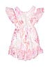 The Children's Place 100% Polyester Print Pink Dress Size 4 - photo 2