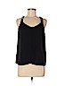 Charlotte Russe 100% Polyester Black Sleeveless Blouse Size M - photo 1