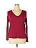 Bordeaux Red Pullover Sweater Size S (petite) - photo 1