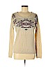 Charlotte Russe 100% Acrylic Ivory Pullover Sweater Size M - photo 1