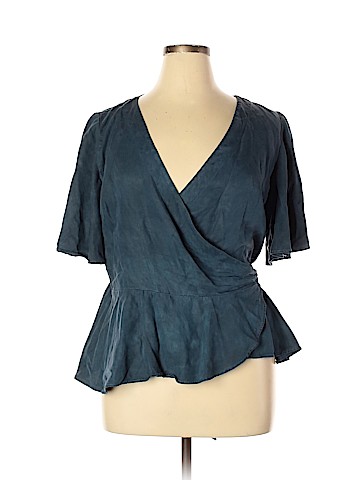 Ann Taylor LOFT Short Sleeve Blouse (view 1)