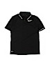 Nike 100% Polyester Black Short Sleeve Polo Size L (youth) - photo 1