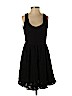 Banana Republic 100% Polyester Black Casual Dress Size 0 (petite) - photo 1
