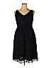 Ann Taylor Black Casual Dress Size 14 - photo 1