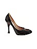 Nina Ricci 100% Leather Black Heels Size EU 37 1/2 - photo 1