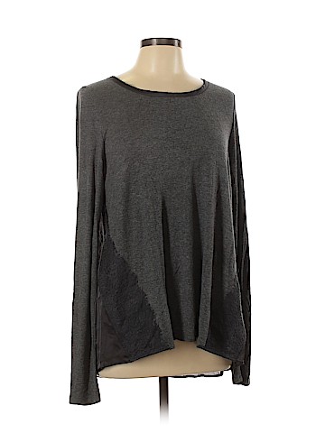 Bordeaux Long Sleeve Top (view 1)