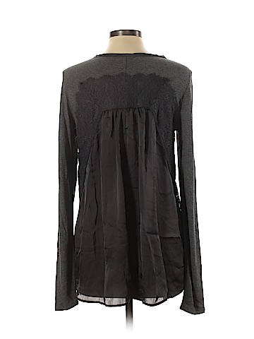 Bordeaux Long Sleeve Top (view 2)