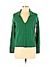 Margaret O'Leary 100% Cashmere Green Cashmere Cardigan Size L - photo 1