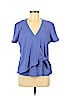 Old Navy 100% Cotton Purple Short Sleeve Top Size M - photo 1