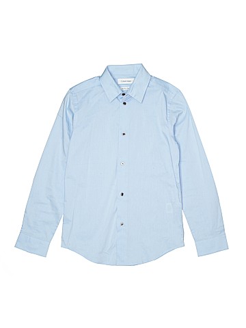 Calvin Klein Long Sleeve Button-Down Shirt (view 1)