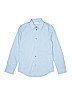 Calvin Klein Blue Long Sleeve Button-Down Shirt Size 12 - photo 1