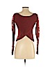 Free People Orange Long Sleeve Top Size XS - photo 2