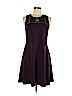 Ann Taylor LOFT Purple Casual Dress Size 6 - photo 1