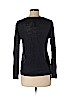 Zara 100% Linen Blue Long Sleeve T-Shirt Size M - photo 2