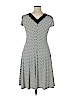 Maggy London Black Casual Dress Size 14 - photo 2