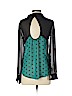 BCX 100% Polyester Black Long Sleeve Blouse Size S - photo 2