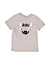 Cat & Jack Gray Short Sleeve T-Shirt Size 5T - photo 1