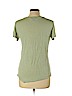 Paige 100% Viscose Green Short Sleeve T-Shirt Size L - photo 2