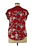 Pink Republic Red Short Sleeve Top Size XL - photo 2