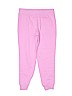 Athletic Works Solid Pink Sweatpants Size 8 - photo 2
