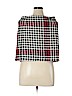 Who What Wear Checkered-gingham Black Wrap Size 22 - photo 2