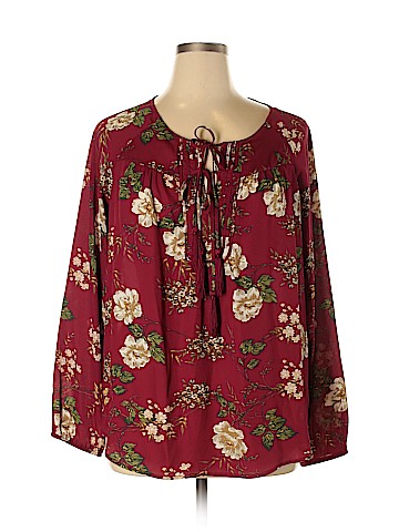 Forever Long Sleeve Blouse (view 1)