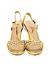 Via Spiga Gold Wedges Size 11 - photo 2