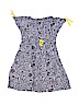 Tea 100% Cotton Print Blue Dress Size 5 - photo 1