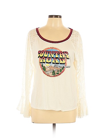 White Crow Long Sleeve Top (view 1)